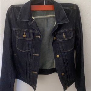 Gap Dark Denim Jacket Style 1969 (XS) NWOT